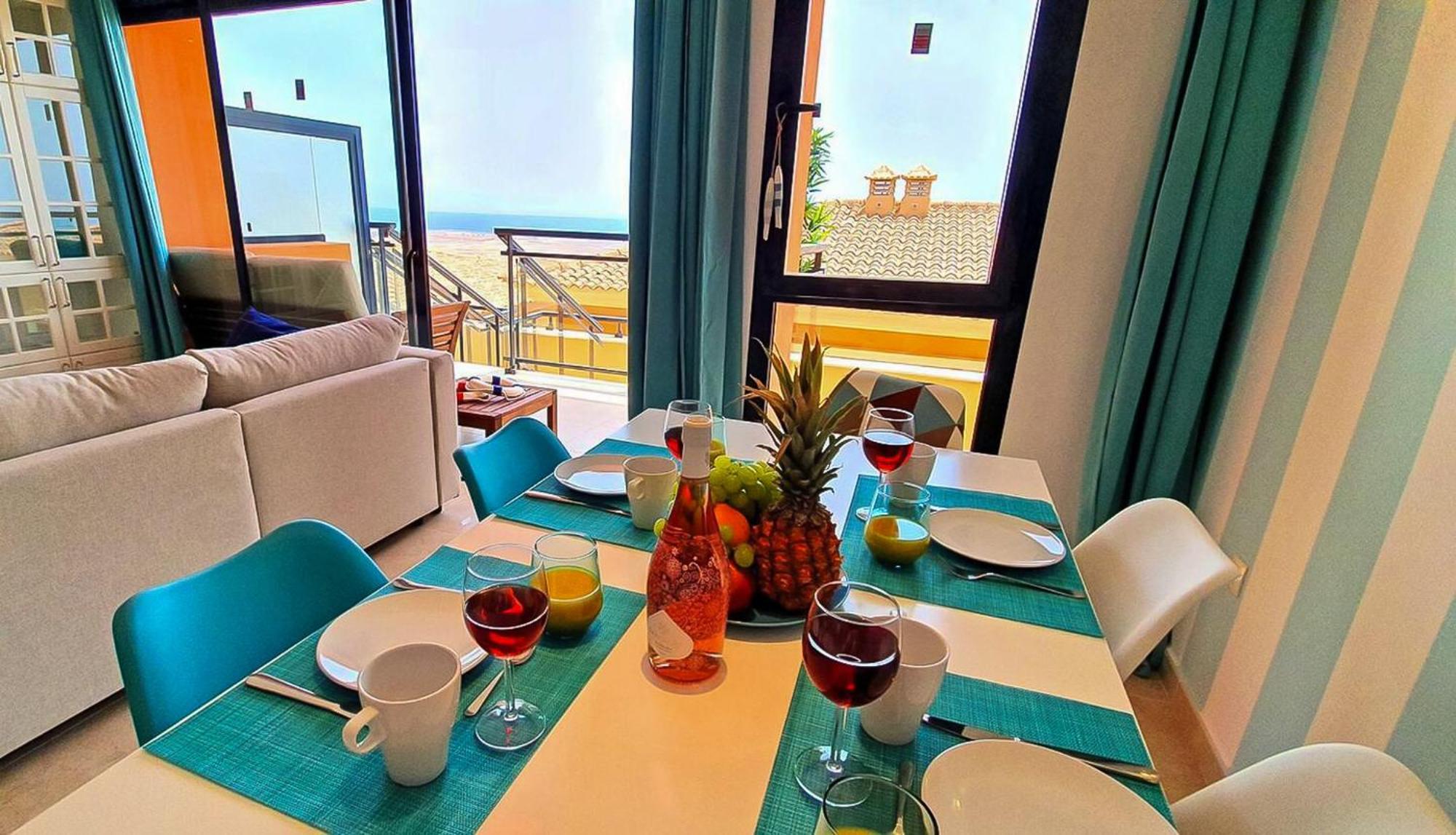 Panorama Blue Apartment Caleta De Fuste Ngoại thất bức ảnh
